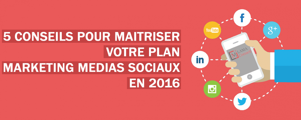 5 conseils pour maitriser votre plan marketing medias sociaux en 2016